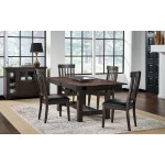 MARIPOSA GRAY TRESTLE TABLE