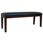 Parson Chairs Bench - Black