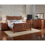 Queen Slat Bed Set