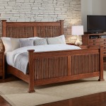 Mission Hill King Slat Bed