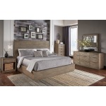 QUEEN PANEL BED