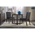 48″ ROUND GLASS TABLE