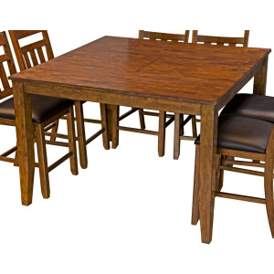 Mason Dining Sq. Butterfly Gath. Ht. Table