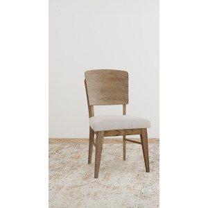 Barbossa Dining Panel Back Chair - Uph Seat