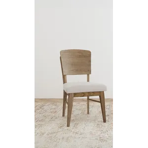Barbossa Dining Panel Back Chair - Uph Seat
