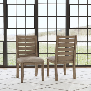 Anacortes Dining Ladderback Side Chair Uph Seat