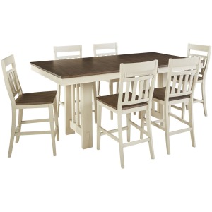 Bremerton 7 PC Gather Height Dining Set