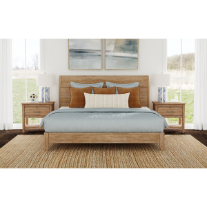 Geo Heights Cal King Panel Bed