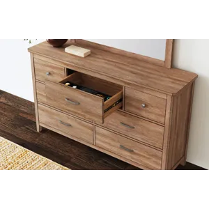 Geo Heights Dresser - Soft Close Side