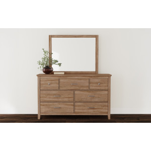 Geo Heights Dresser - Soft Close Side