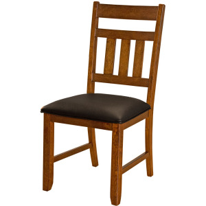 Mason Dining Slatback Uph Side Chair