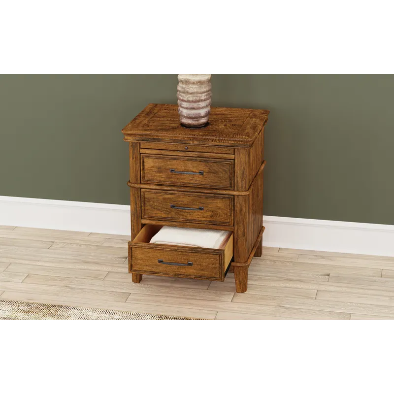 Bandalier Nightstand - 3 Drawer