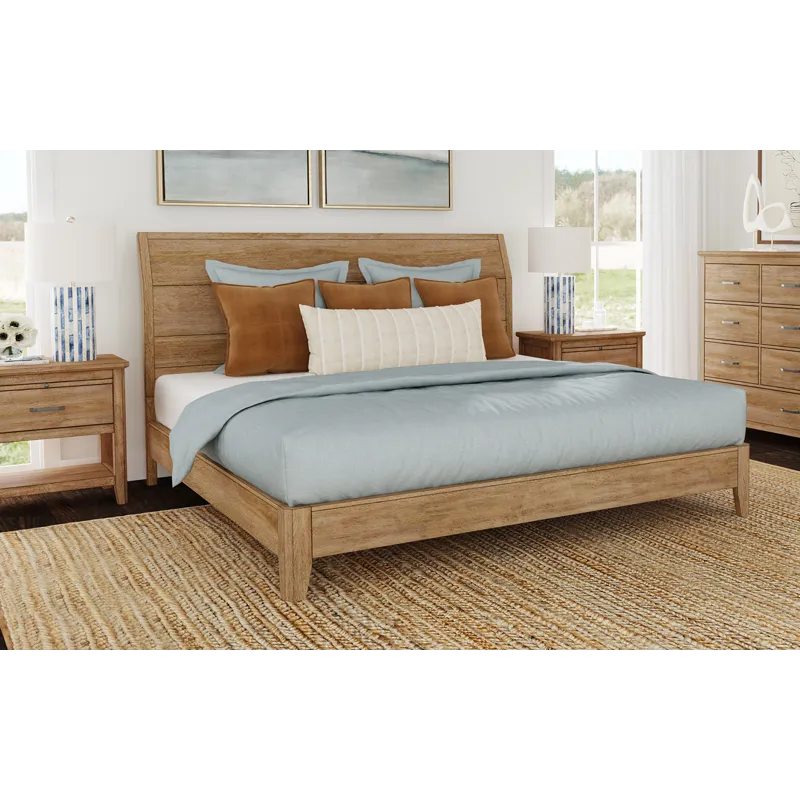 Geo Heights Cal King Panel Bed