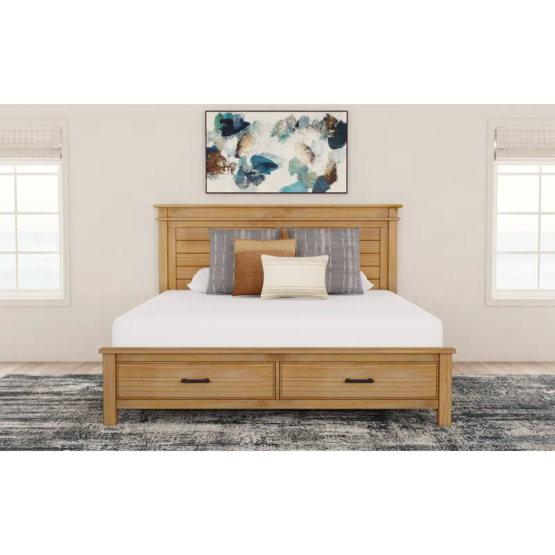 Glacier Point Cal King Storage Bed