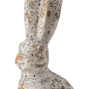 10'' Weathered Rabbit Statue