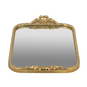 Ornate Gold Mirror Tray