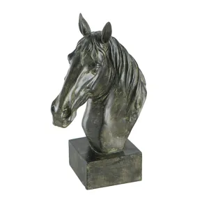 Equine Sculpture On Base