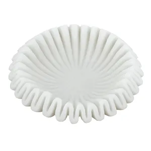 LG WHITE WAVY RESIN BOWL