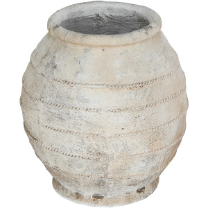 SM WEATHERED FLWR POT