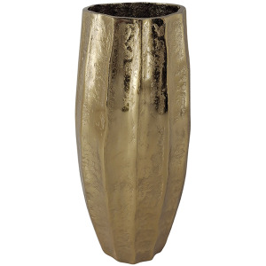 Gold Textured Vase
