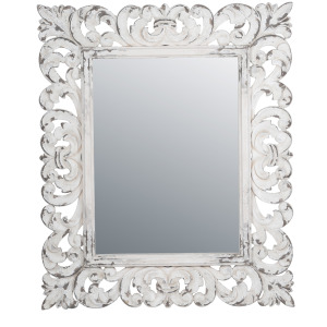 Antique White Mirror