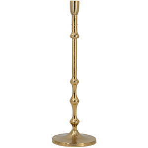 15.5'' Bronze Taper Candl Hldr