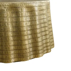 Gold Textured Coffee Table