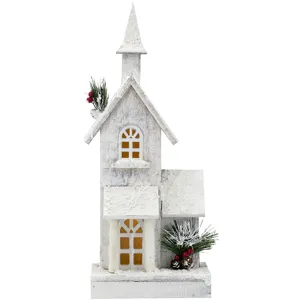 Winter Wooded House