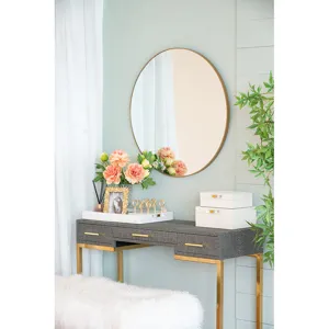 Marble &amp; Gold Tic Tac Toe