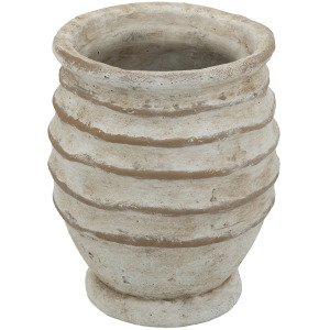 EARTHY RIDGED VASE