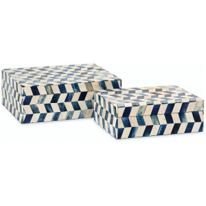 MARINE BLUE BONES BOXES