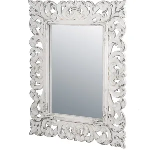 Antique White Mirror