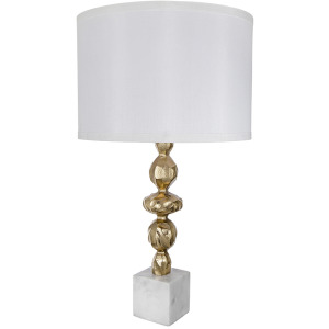 GOLD TOPIARY TABLE LAMP **