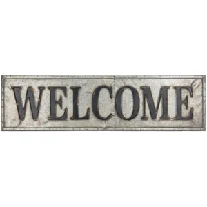 Iron Welcome Sign