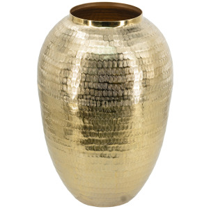 Gold Aluminum Vase