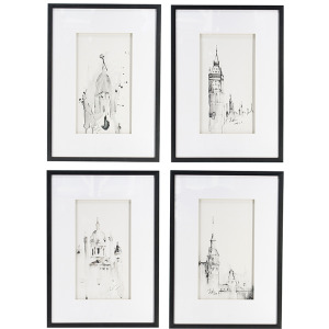 Framed Architecture Sketches