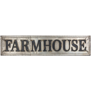 Iron Farmhouse Sign