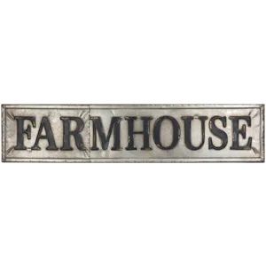 Iron Farmhouse Sign