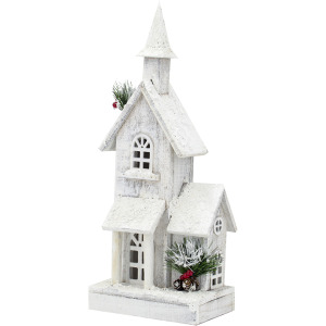 Winter Wooded House