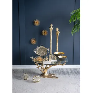 Marble &amp; Gold Tic Tac Toe