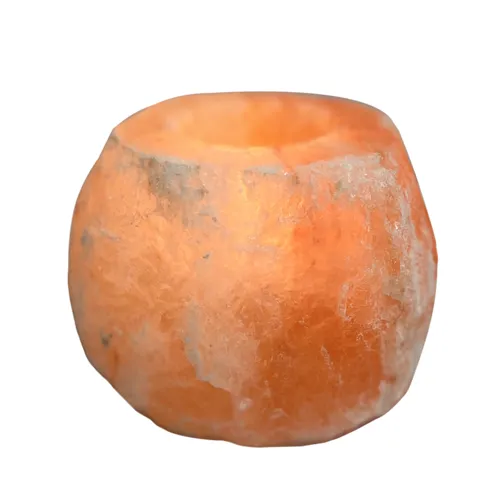 Himalayan Salt Tealight Holder, Pink