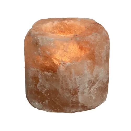 Himalayan Salt Tealight Holder, Pink