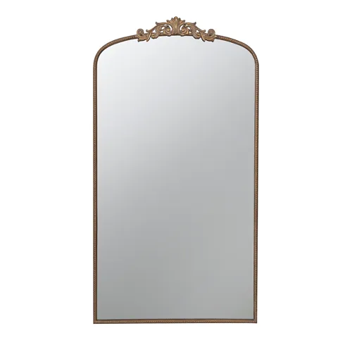 Gold Full Length Arched Accent Mirror