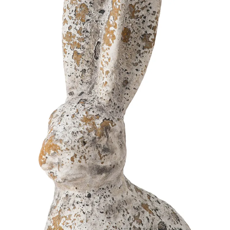 10'' Weathered Rabbit Statue