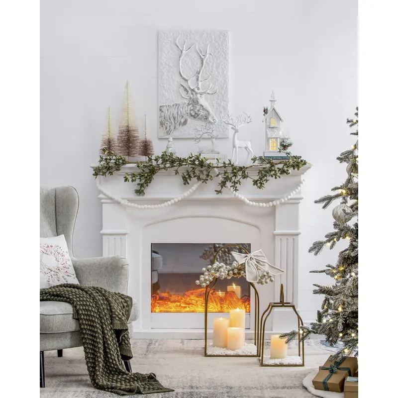 Winter Wooded House
