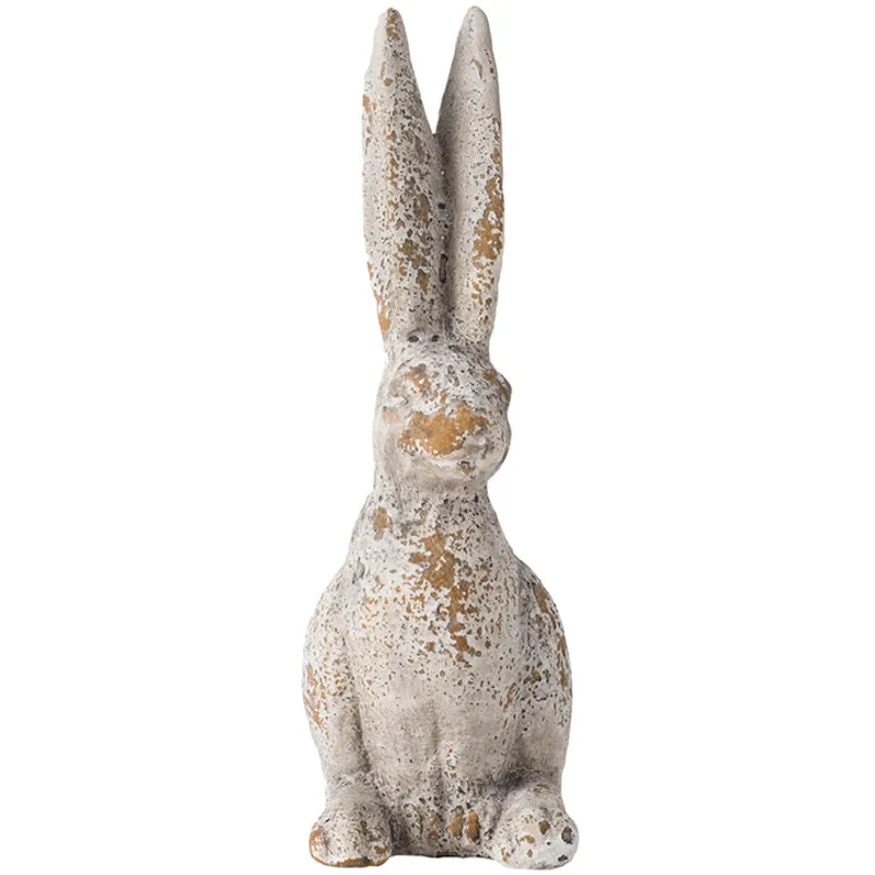 10'' Weathered Rabbit Statue