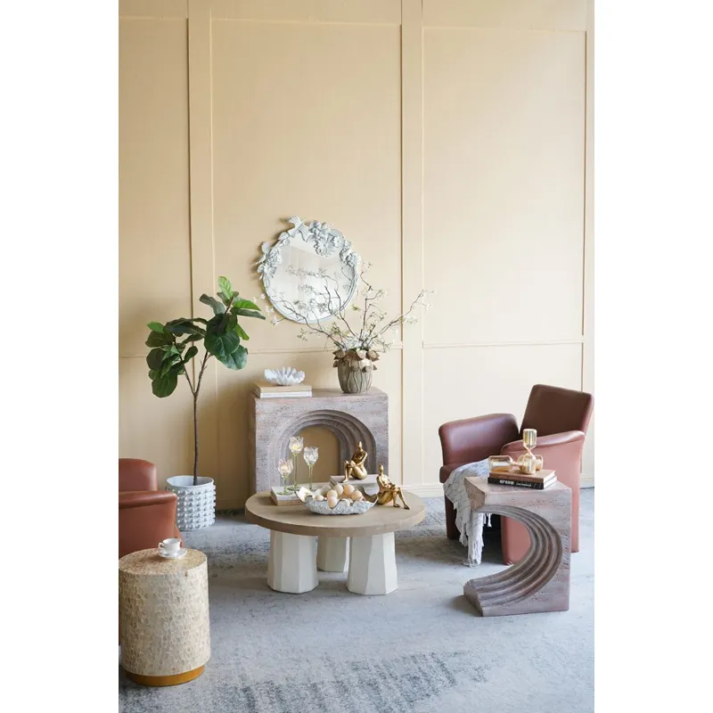 Matte White Pleated Bowl