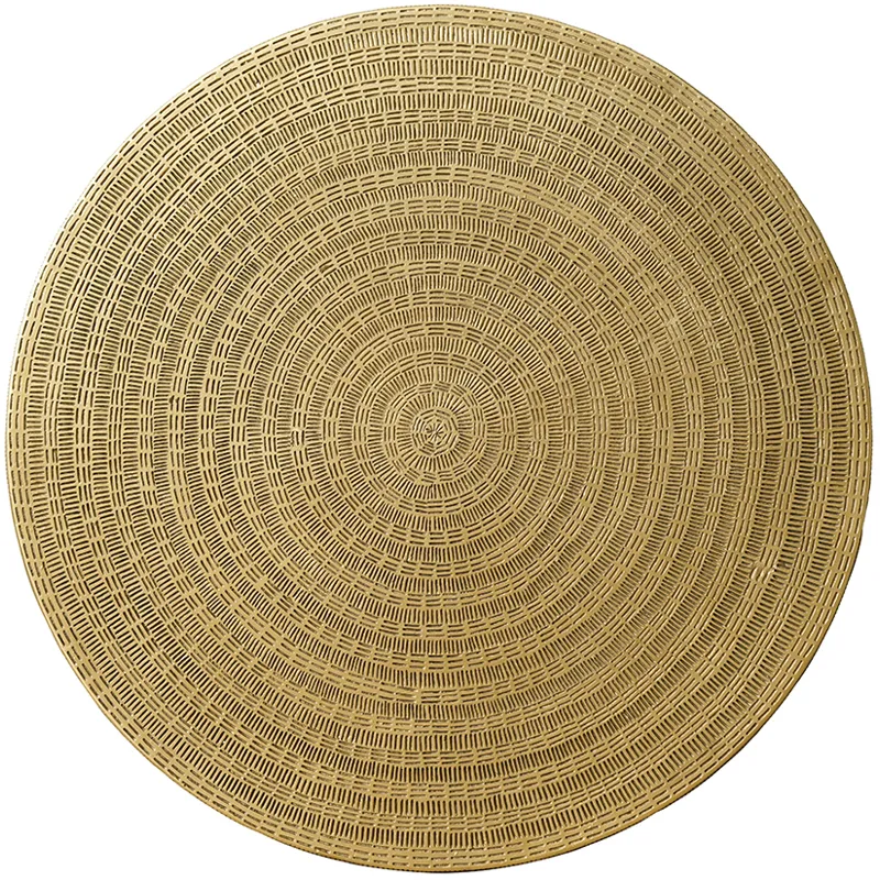 Gold Textured Coffee Table