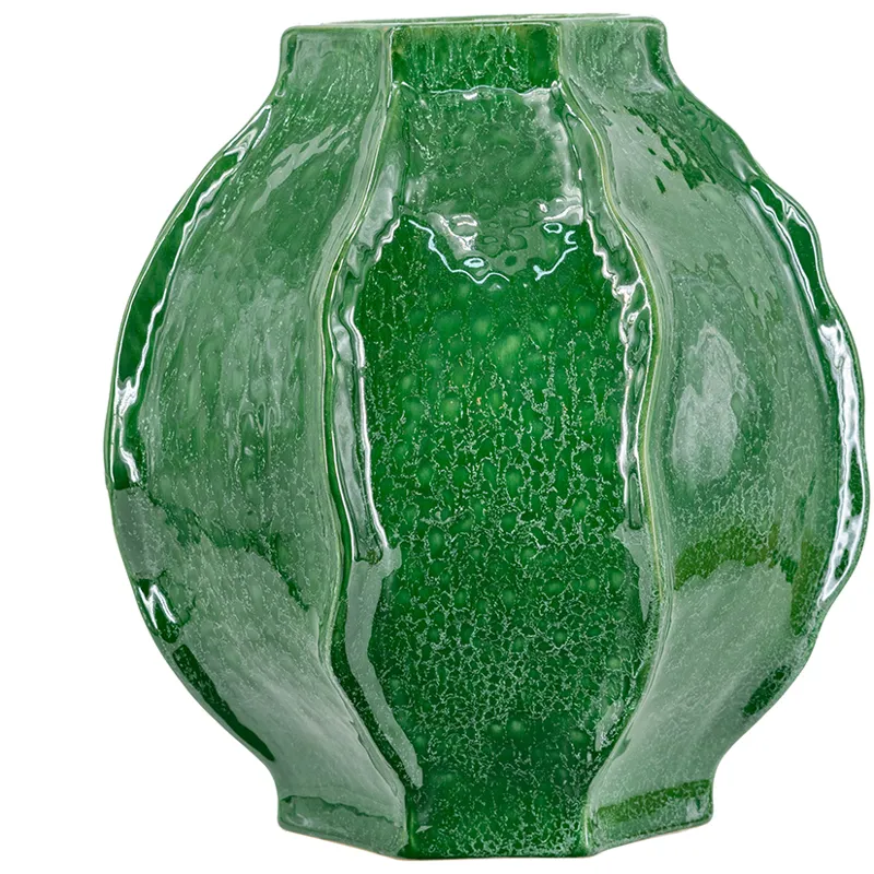 Green Ceramic Vase