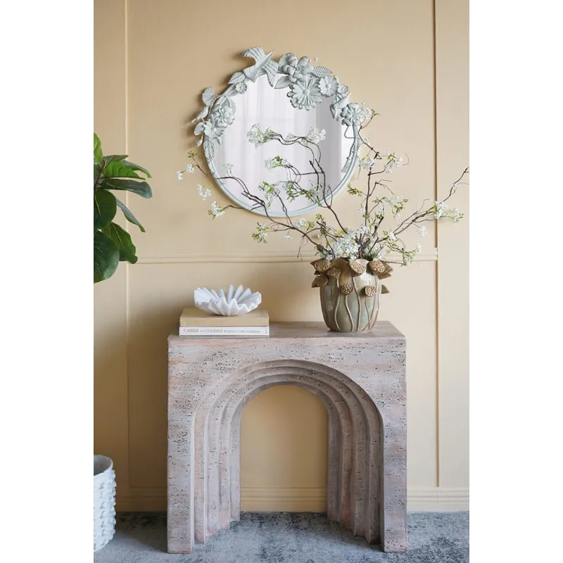 Matte White Pleated Bowl